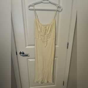 Aritzia Bellow midi dress